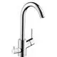 Hansgrohe-HG-Spueltischmischer-270-Talis-M52-Geraeteabsperrventil-1jet-chrom-14875000 gallery number 1